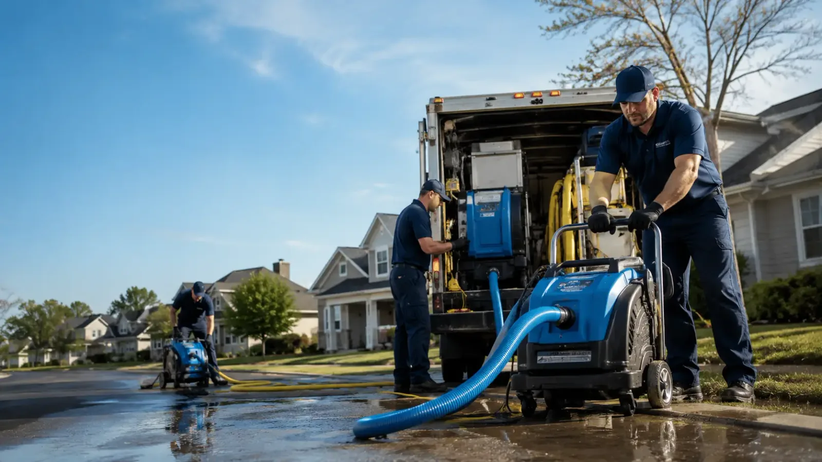 Flood Damage Cleanup in Cable, OH